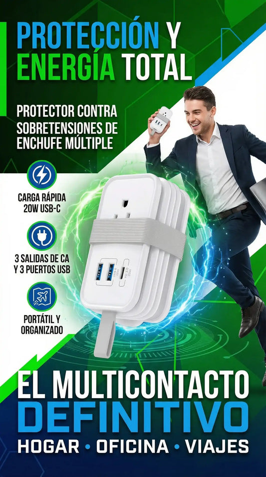 Enchufe Múltiple PowerSafe