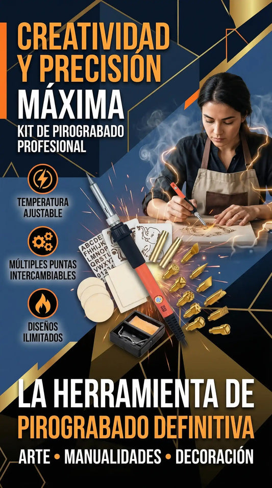 Kit de Pirograbado Multiuso